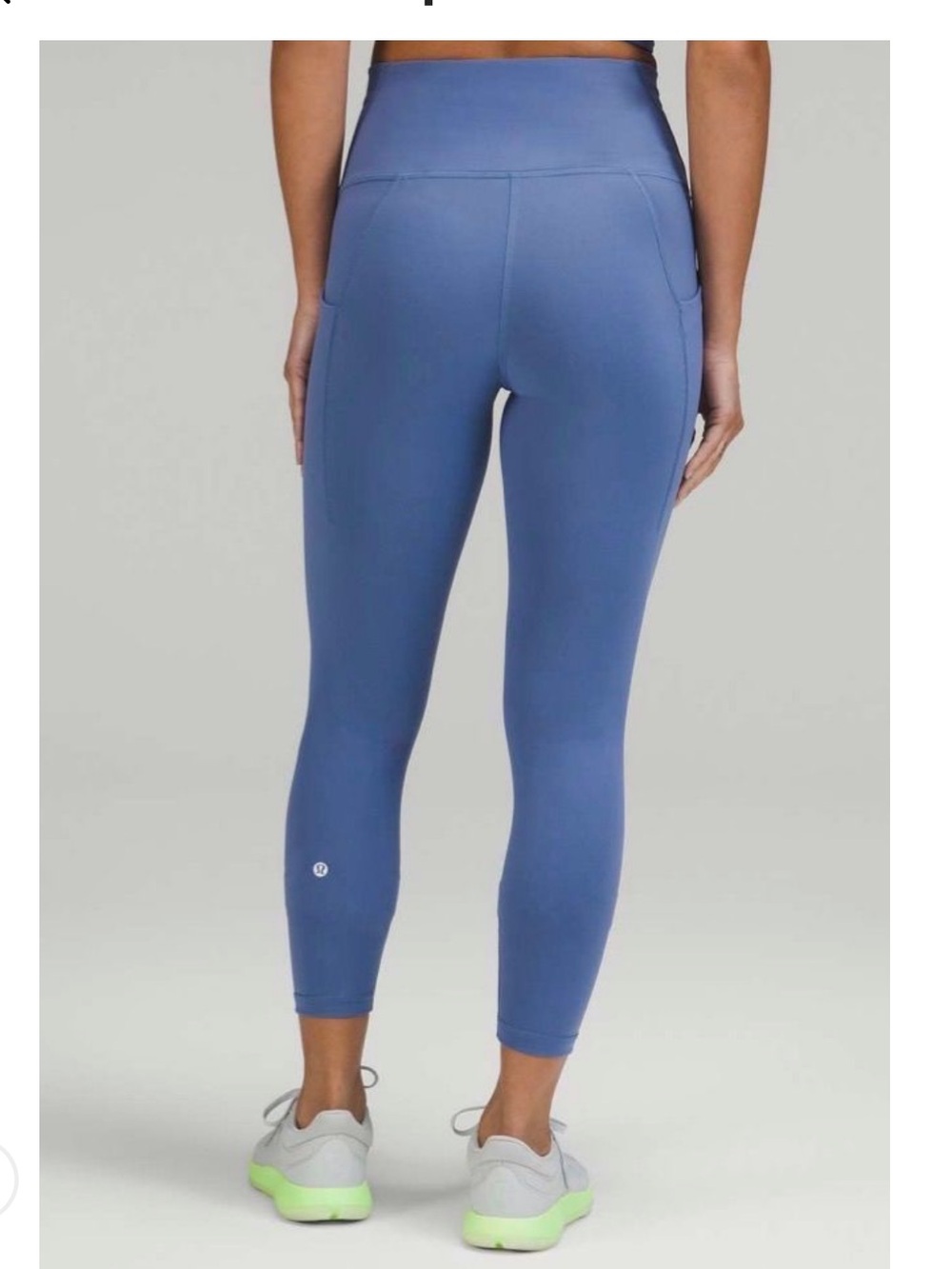 Lululemon Wunder Train High-Rise leggings Pockets 4